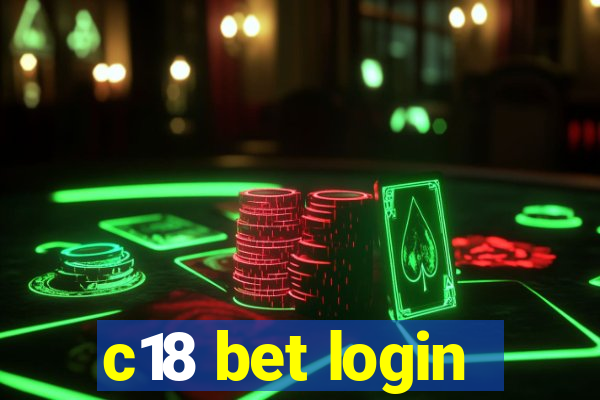 c18 bet login